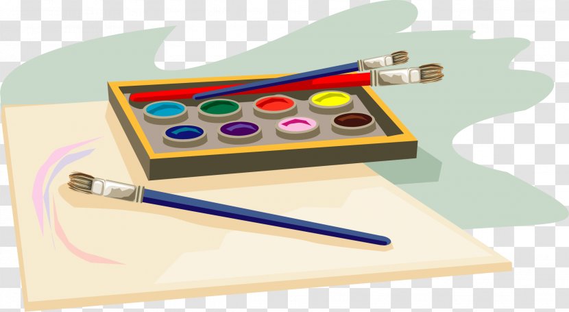 Painter Brush - Paint - Vector Drawing Tools Hand-painted Transparent PNG