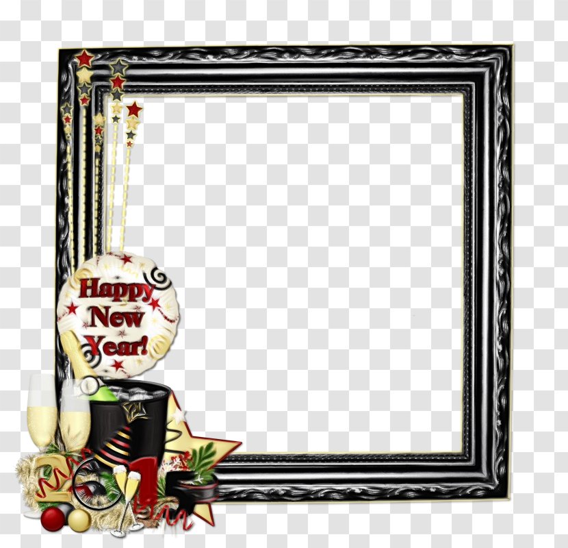 Chinese New Year Frame - Picture Frames - Interior Design Rectangle Transparent PNG