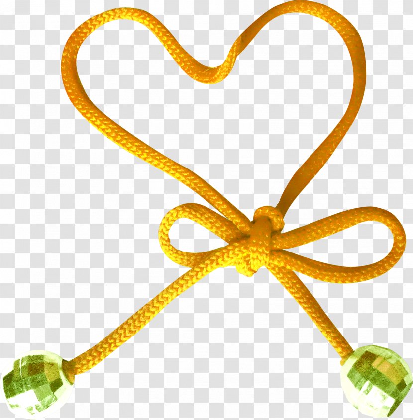 Hemp Rope Clip Art - Heart Transparent PNG