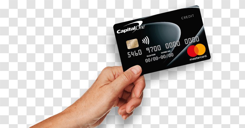 Payment Card Credit Capital One MasterCard - Finger Transparent PNG