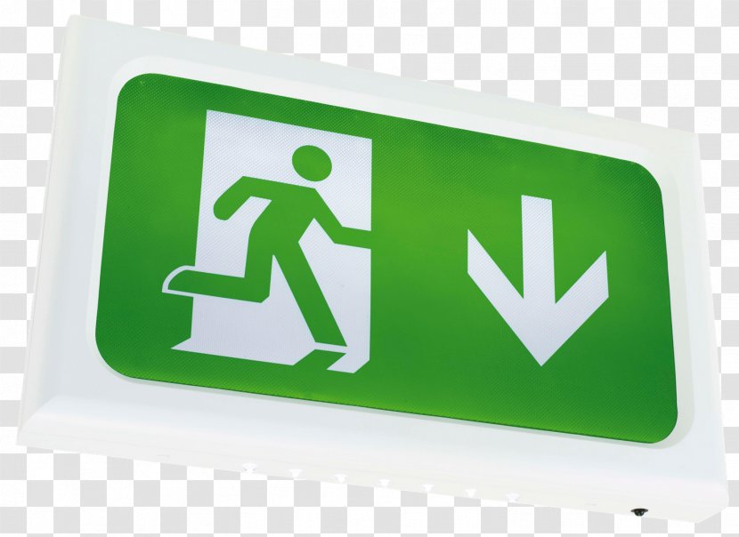Exit Sign Emergency Lighting Fire Escape - Door Transparent PNG