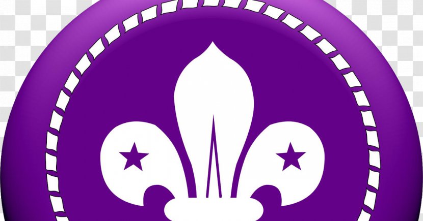 World Organization Of The Scout Movement Scouting Association Emblem - Violet - Latar Belakang Transparent PNG