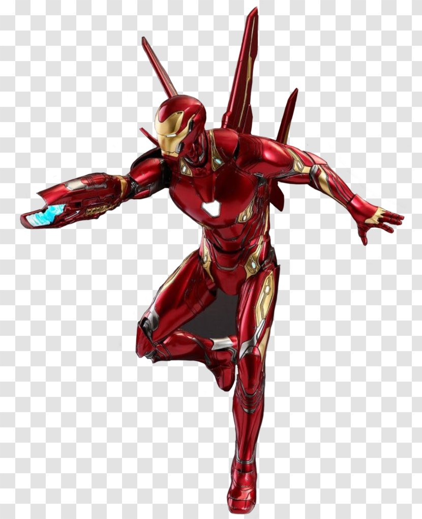 Iron Man Spider-Man Hot Toys Limited Spider Figurine - Avengers Infiniti War Transparent PNG