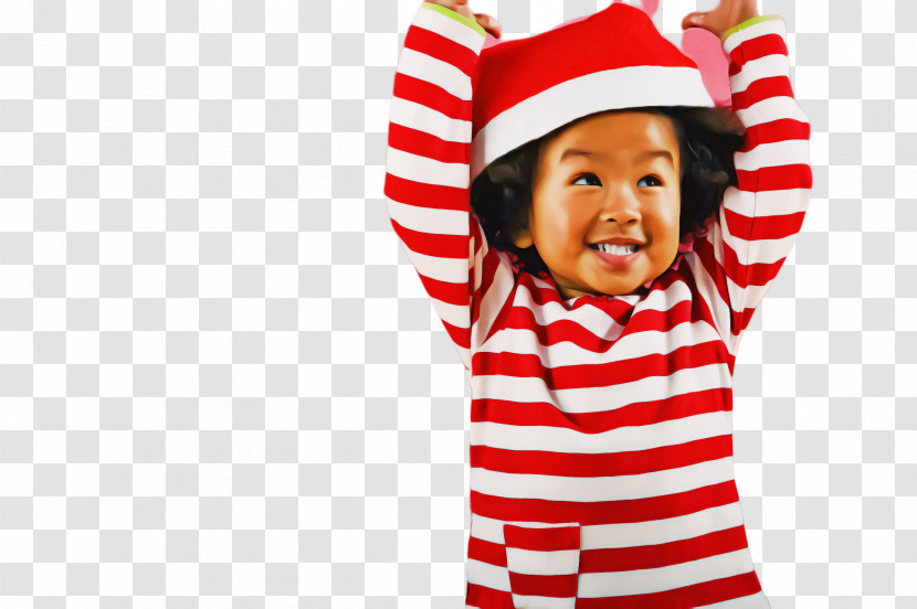 Christmas Holiday Child Toddler Costume Hat Transparent PNG