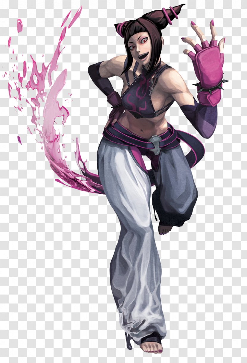Street Fighter X Tekken Super IV - Watercolor - Violet Beauregarde Fan Art Transparent PNG