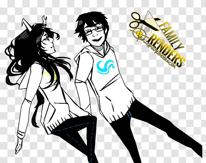 Clip Art /m/02csf Drawing Line Illustration - Flower - Homestuck Peixes Family Transparent PNG