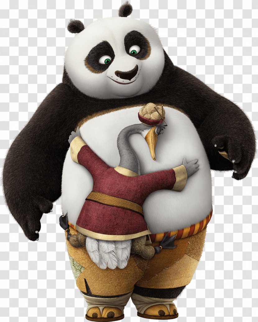 Po Mr. Ping Master Shifu Giant Panda Tigress - Kung Fu Transparent PNG