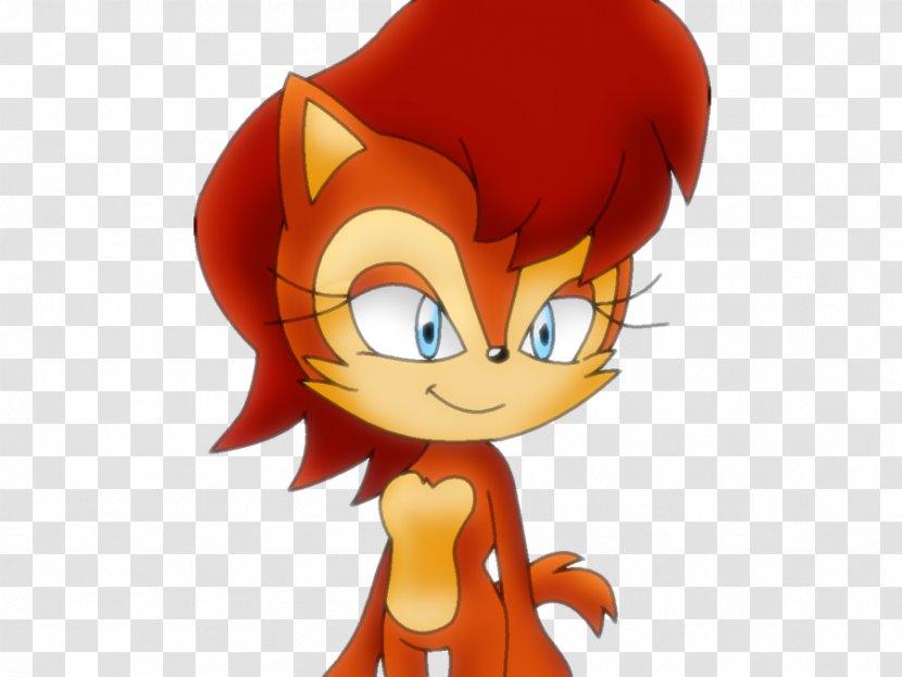 Princess Sally Acorn Sonic The Hedgehog Wii Blaze Cat - Tree Transparent PNG