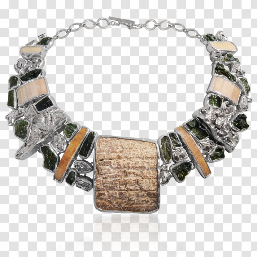 Moldavite Necklace Jewellery Earring Silver - Druse - Meteorite Transparent PNG