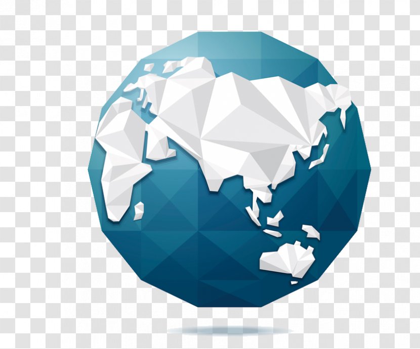 Globe World Map Infographic Business - Logo - Lattice Of Earth Transparent PNG