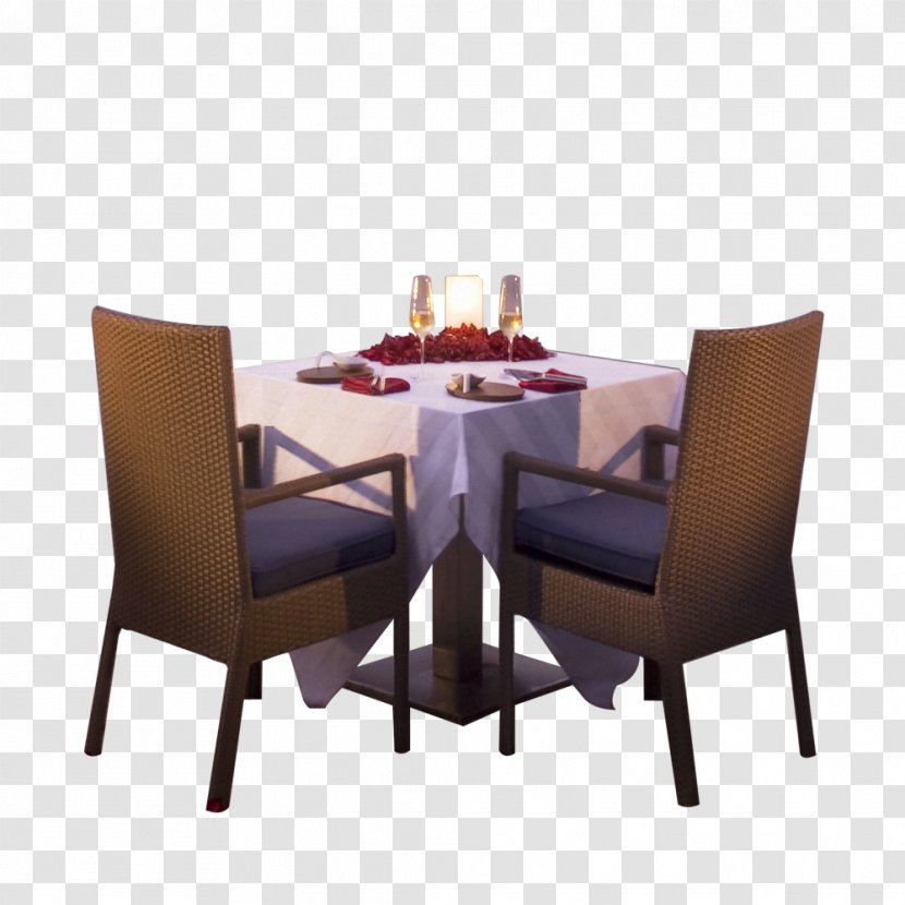 On The Beach Dinner Hoteles MS San Luis Village - Dining Room - Banquet Table Transparent PNG