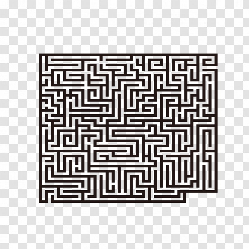 Computer Mouse Maze Labyrinth - Shape - Pad Transparent PNG