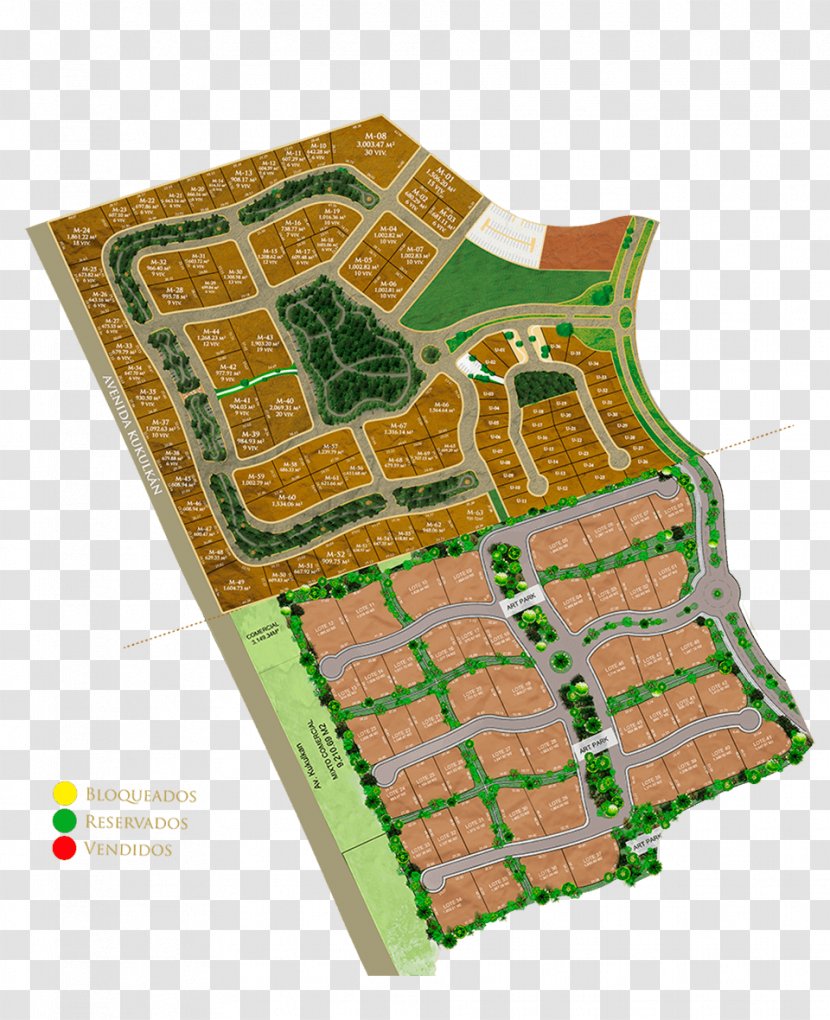 Tulum Playa Del Carmen Property House Real Estate - Master Plan Transparent PNG