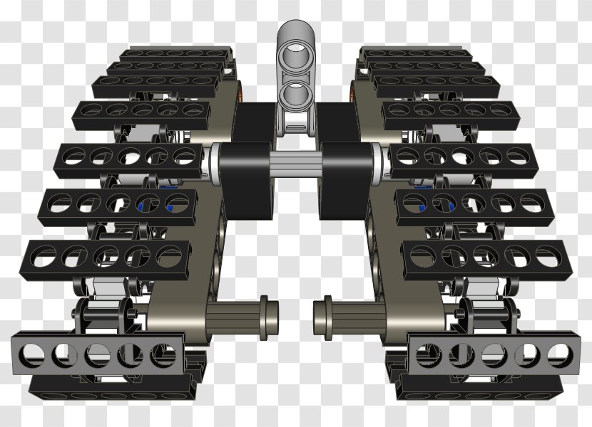 Lego Technic Excavator Bulldozer Continuous Track - Mindstorms - Die-cast Toy Transparent PNG