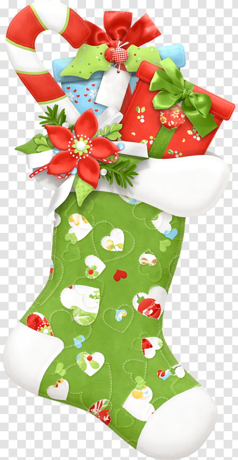 Christmas Stocking Socks - Tree - Ornament Transparent PNG