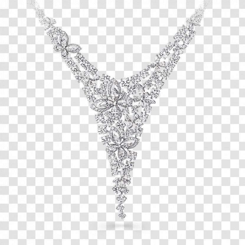Necklace Graff Diamonds Jewellery Carat - Diamond Transparent PNG