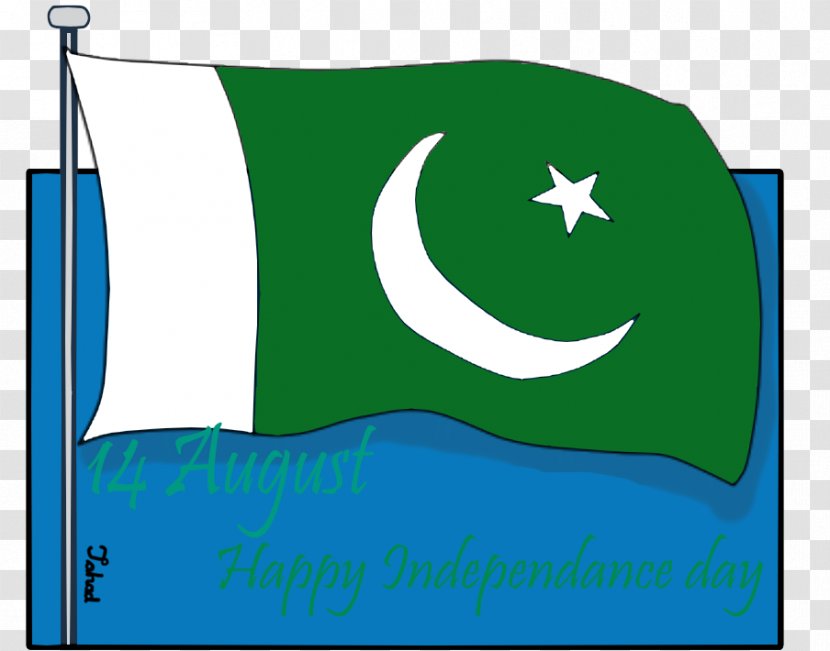 Brand Clip Art - Text - 14 August Independence Day Pakistan Transparent PNG