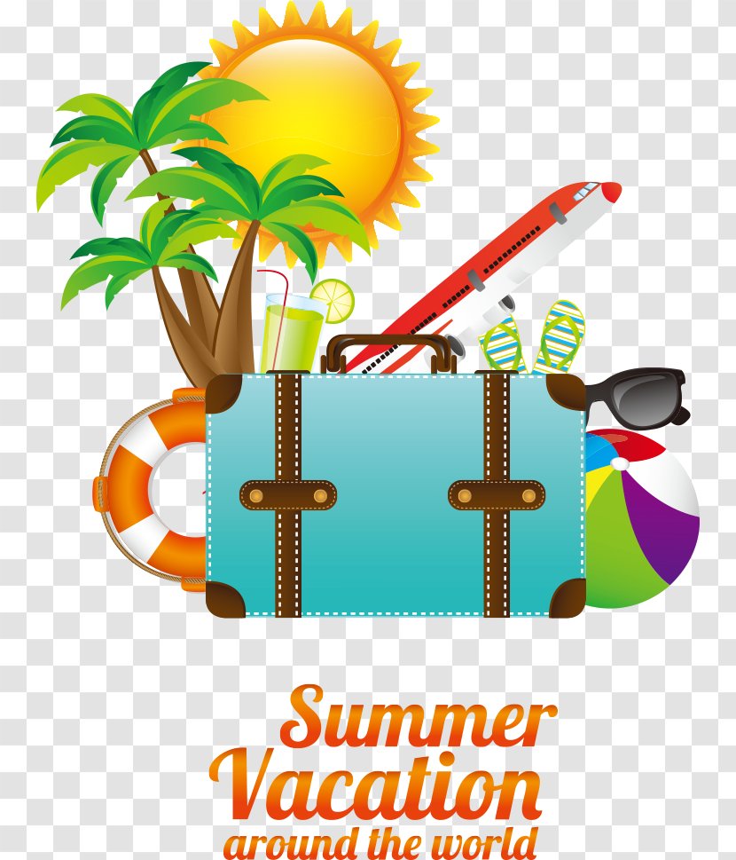 Vacation Travel Summer Poster - Area - Elements Transparent PNG