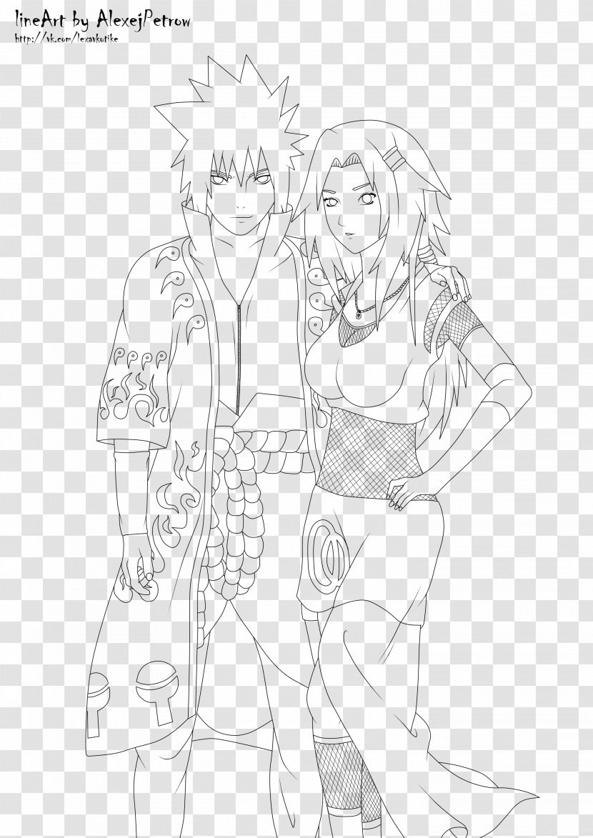 Sakura Haruno Sasuke Uchiha Naruto Uzumaki Itachi Sketch - Cartoon Transparent PNG