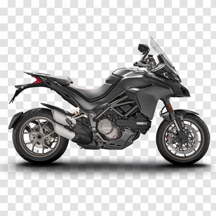 Ducati Multistrada Touring Motorcycle Engine - Automotive Design Transparent PNG