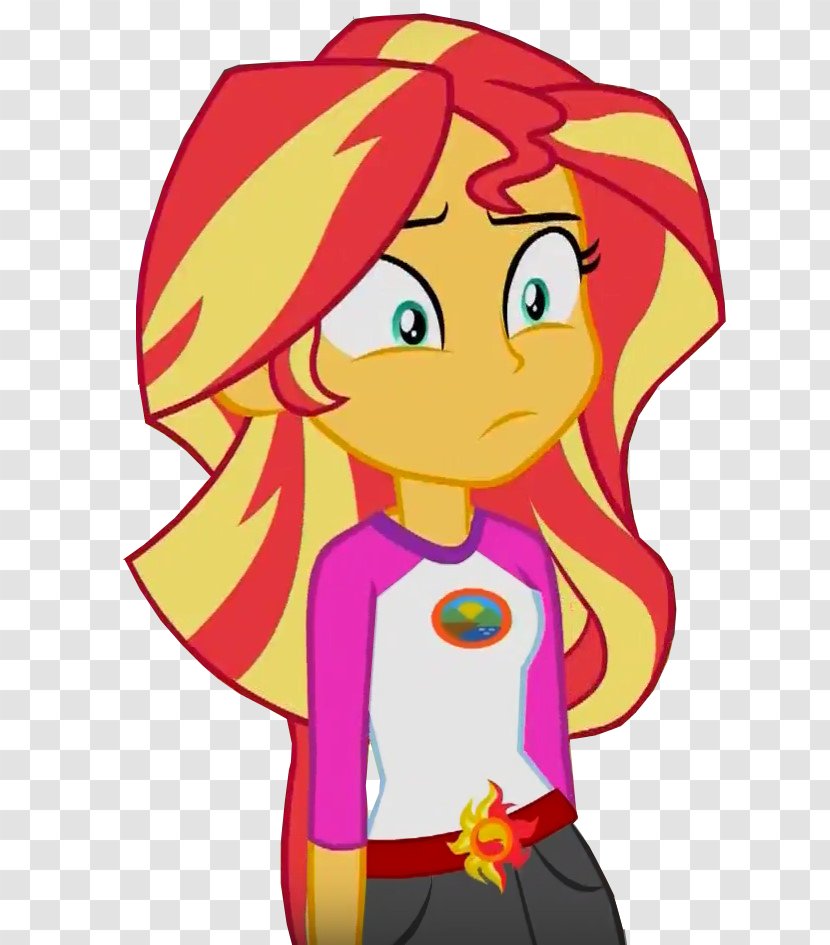 Sunset Shimmer Twilight Sparkle Applejack Rainbow Dash Rarity - Cartoon - Net Sunlight Transparent PNG