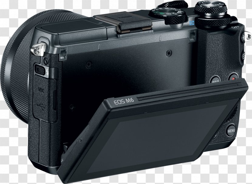 Canon EOS M6 M3 EF Lens Mount EF-M Mirrorless Interchangeable-lens Camera - Efm 1545mm Transparent PNG