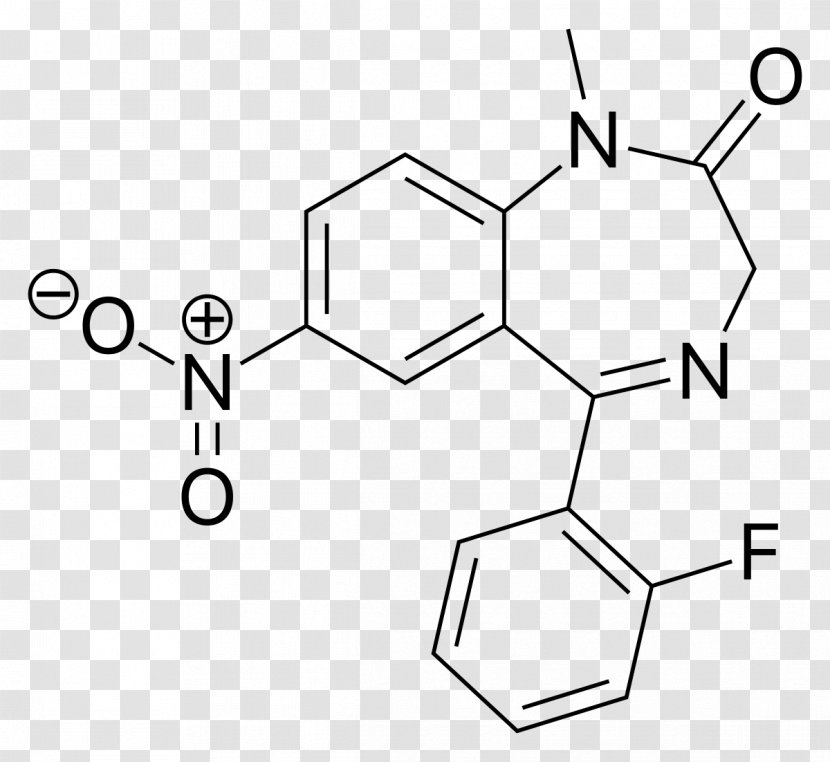 Flunitrazepam Benzodiazepine Fludiazepam Temazepam - Bromazepam - Chemical Transparent PNG