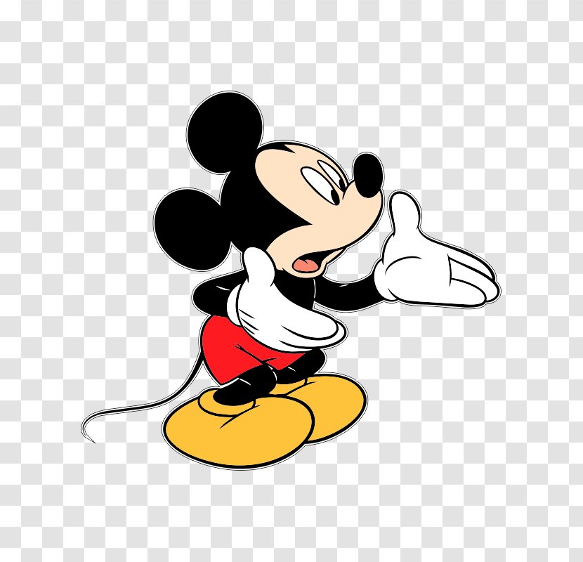 Mickey Mouse Minnie Oswald The Lucky Rabbit Clip Art - Shoe Transparent PNG
