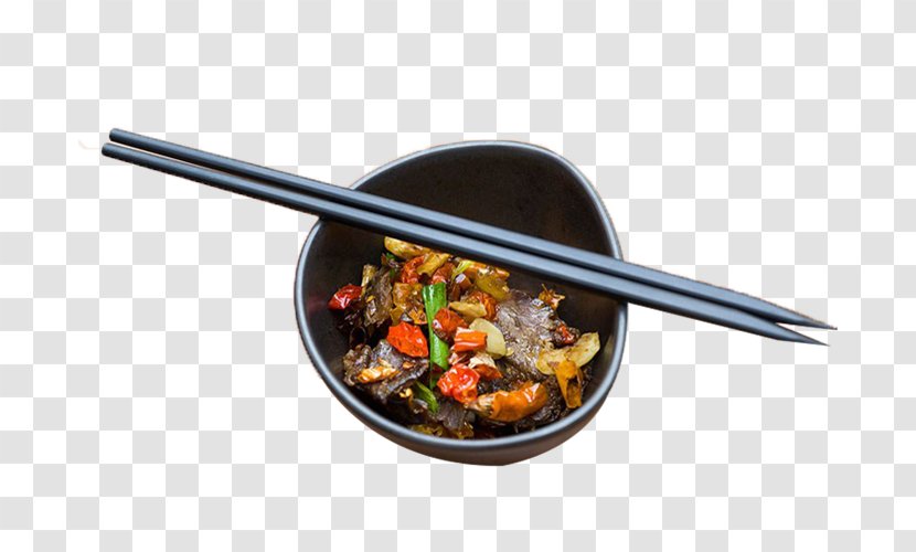 Chinese Cuisine Jerky Beef Chopsticks Stock - Food - Stir-fried Garlic Transparent PNG