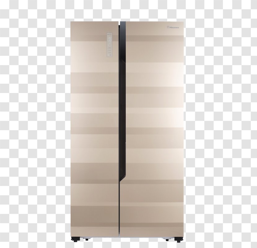 Shinan District Refrigerator Hisense Home Appliance Door - Double Transparent PNG