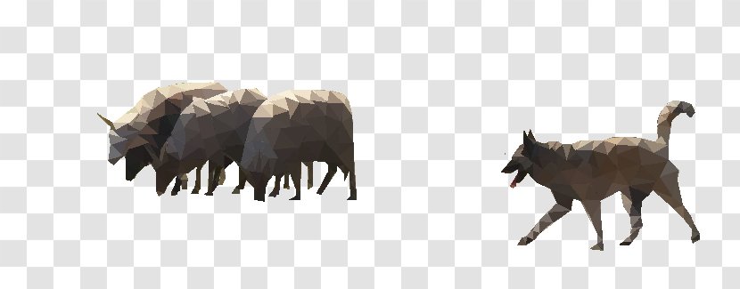 Cattle Sheep Goat Fauna Herd - Horn Transparent PNG