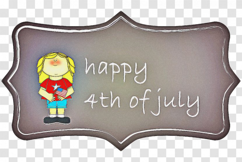 Fourth Of July Background - Independence Day - Label Cartoon Transparent PNG