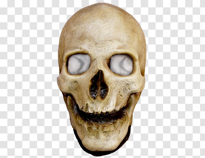 Mask Halloween Costume Skull - Trick Or Treat Studios - Night Of The Living Dead Transparent PNG