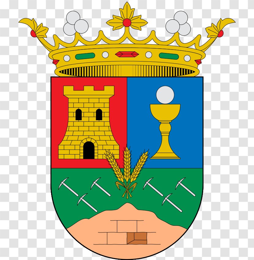 Coat Of Arms Spain Crest Escutcheon Heraldry - Cartoon - Granada Transparent PNG