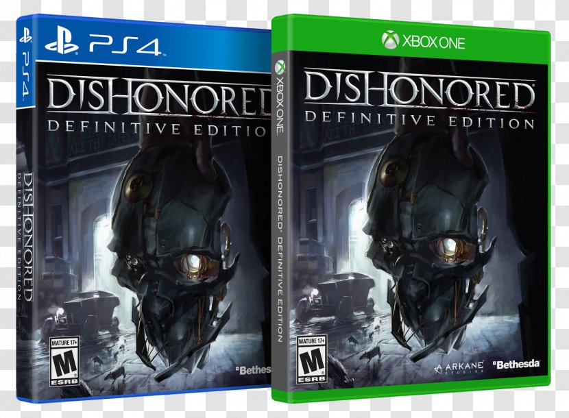 Dishonored: Definitive Edition Dishonored 2 Xbox 360 Tomb Raider - Playstation 4 - Gamestop Transparent PNG