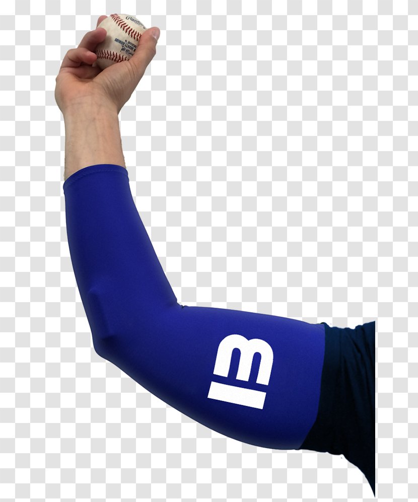 Pitcher Baseball Sleeve Throwing - Elbow Transparent PNG