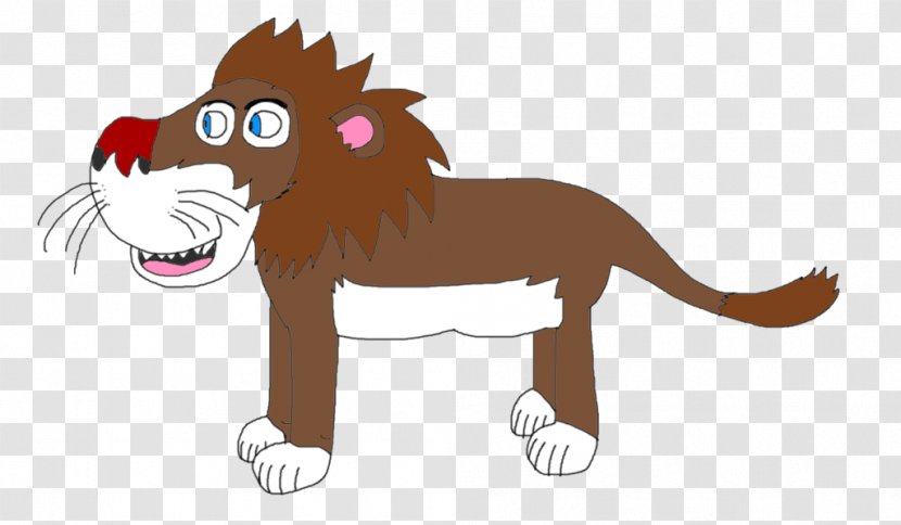 Whiskers Lion Cat Cougar Mammal - Cartoon Transparent PNG