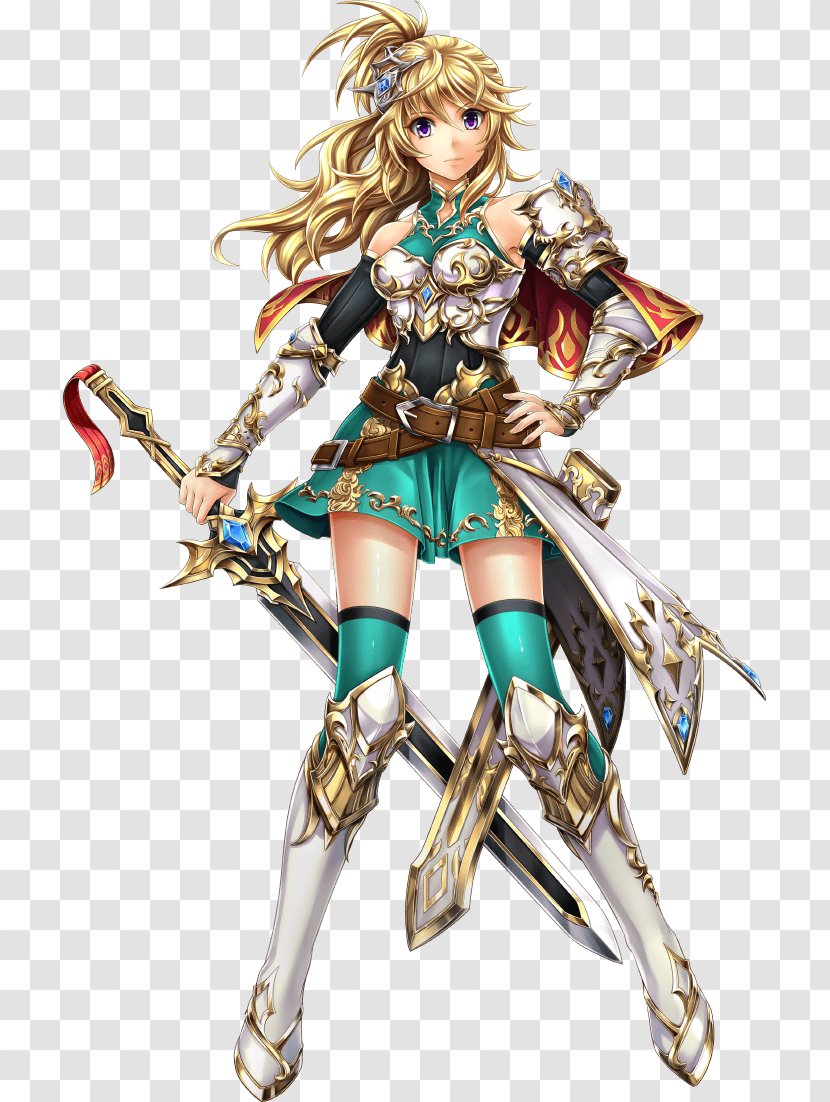 Brave Frontier 2 Character Wikia - Watercolor - Exvius Transparent PNG
