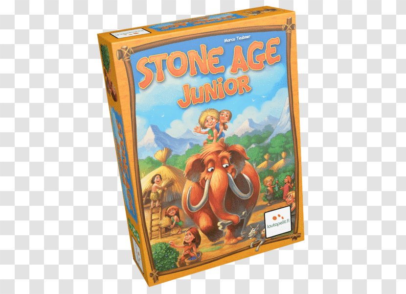 Schmidt Spiele Stone Age Junior Board Game - Marco Teubner Transparent PNG