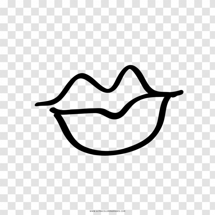 Kiss Drawing Coloring Book Lip - Knowledge Transparent PNG