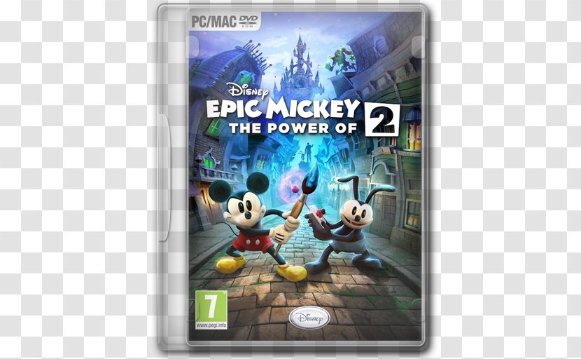 Epic Mickey 2: The Power Of Two Wii Oswald Lucky Rabbit Mouse - 2 Transparent PNG