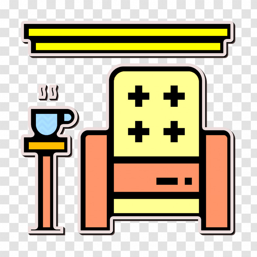 Home Equipment Icon Armchair Icon Furniture And Household Icon Transparent PNG
