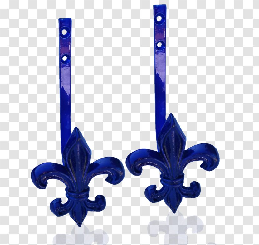 Body Jewellery - Blue - Metal Hook Transparent PNG