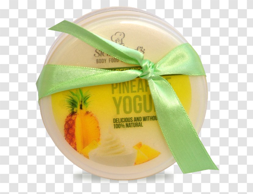 Lotion Cosmetics Food Gel Ice Cream - Pineapple Transparent PNG