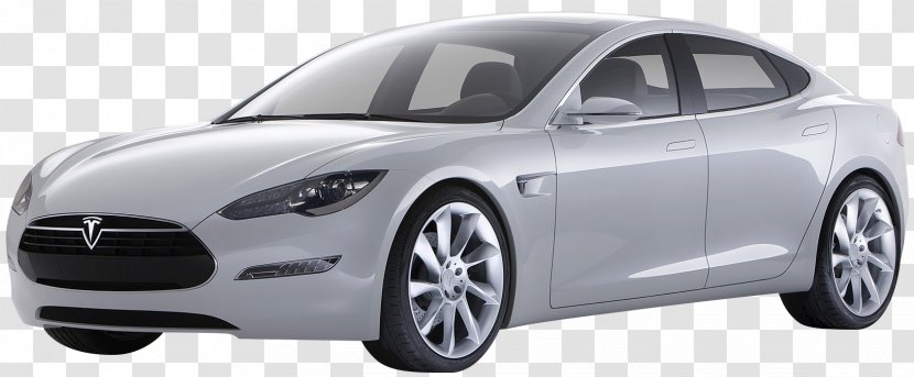 Tesla Model S Motors 3 Electric Vehicle Car - Brand Transparent PNG