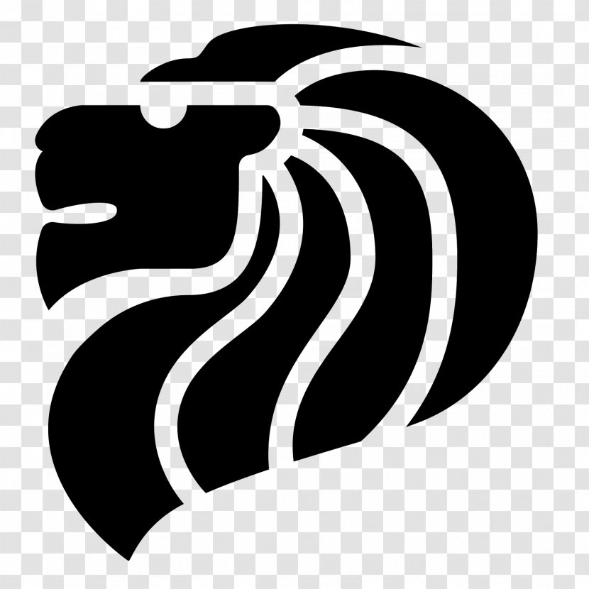 Lionhead Font - Monochrome - Lion Transparent PNG