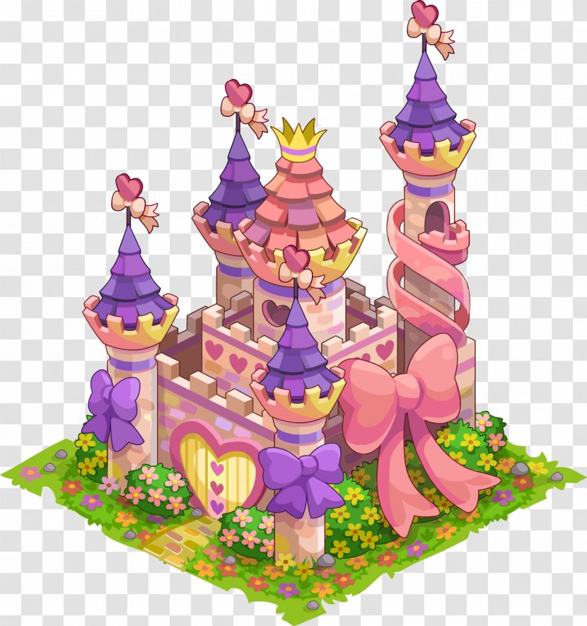 Sugar Cake Torte Birthday User Experience Design - Castle Princess Transparent PNG