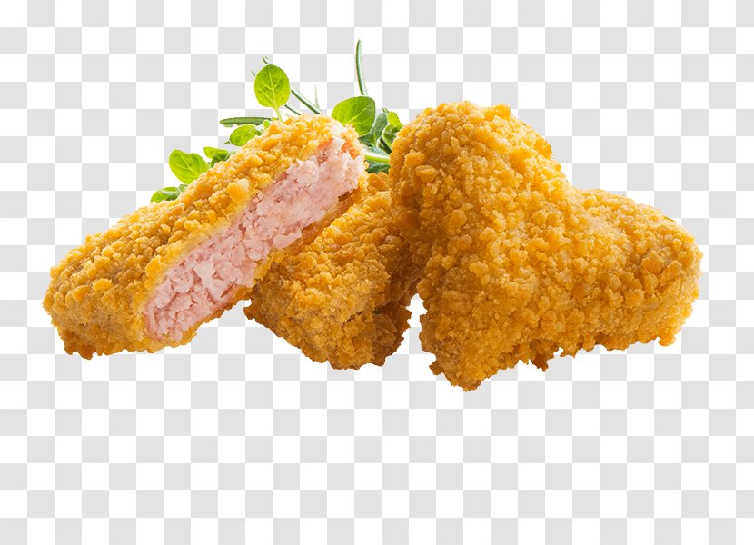 Chicken Nugget Croquette Ham Fingers Fried - York Transparent PNG