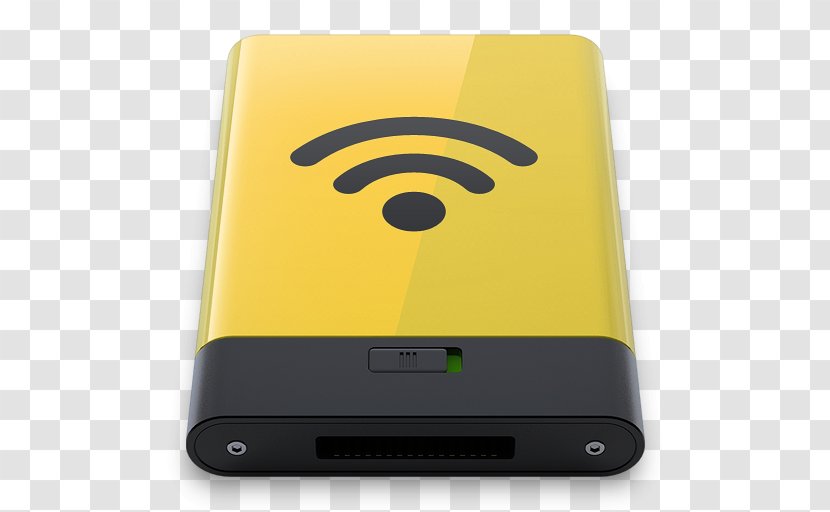 Gadget Multimedia Yellow - Usb Flash Drives - Airport Transparent PNG