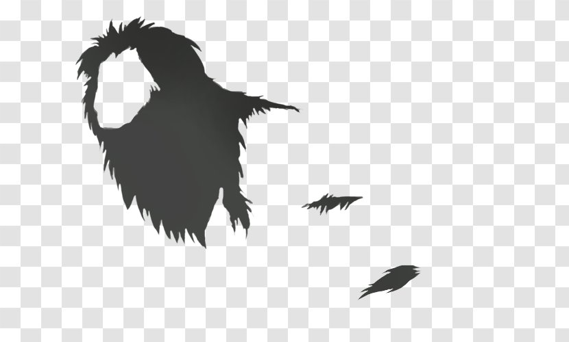 Beak Silhouette Black Feather Transparent PNG